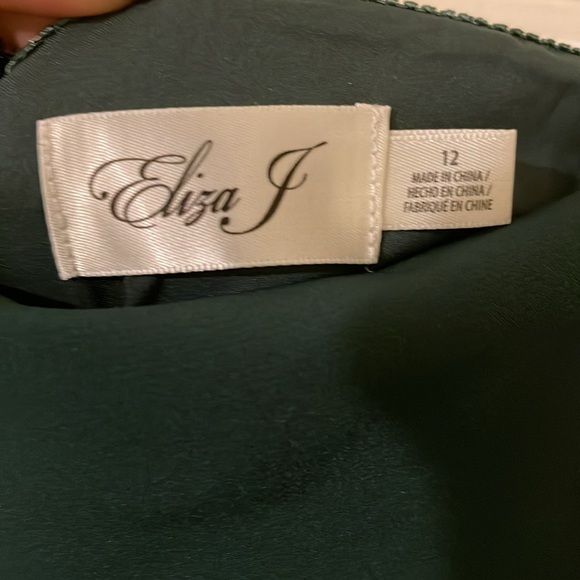 Eliza J long green dresss - Picture 3 of 7